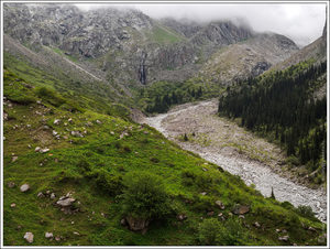 На пути к хижине Рацека